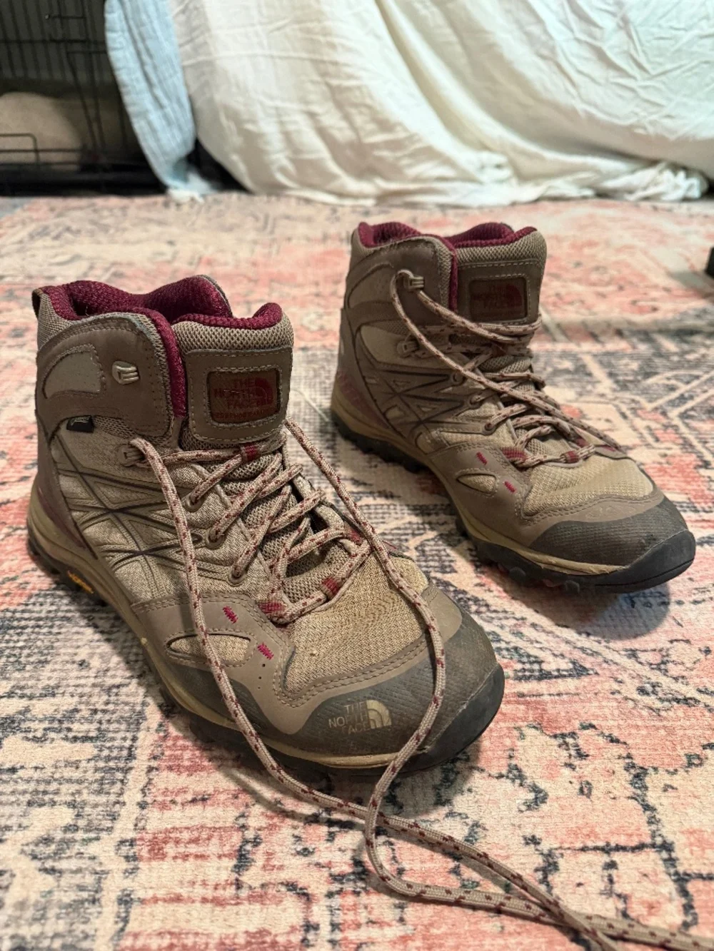 Northface Brown Hiking Boots Size 10